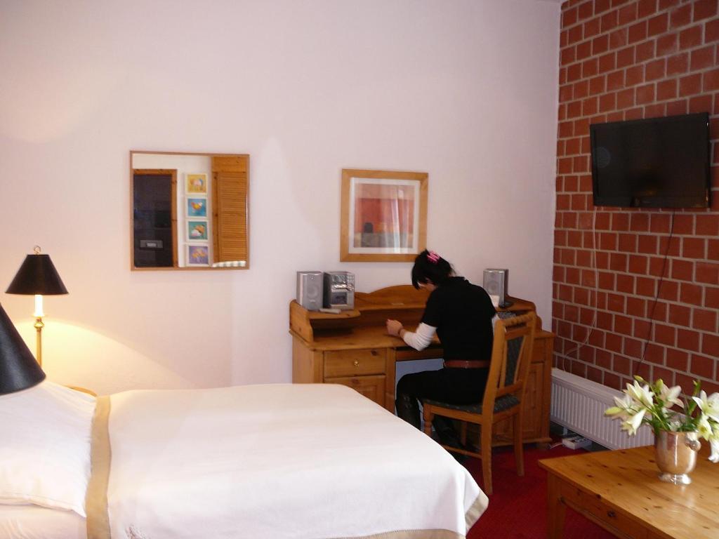Hotel-Park-Residenz آشرسليبن الغرفة الصورة